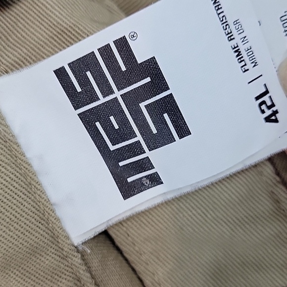 MASSIF ARC TACTICAL FR Flame Resistant Cargo Pants 42L 42x33 tan - Picture 6 of 10